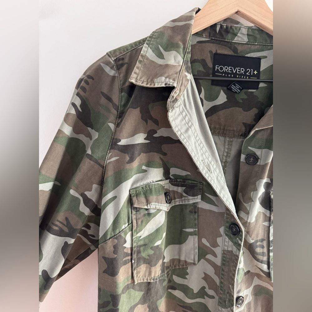 Forever 21 Camo Jacket - Picture 2 of 6